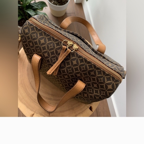Speedy Monogram Fossil Sydney Satchel - Picture 8 of 8